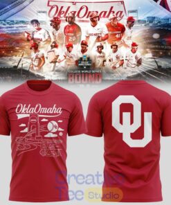 Oklahoma Baseball 2026 OklaOmaha 3D T-Shirt