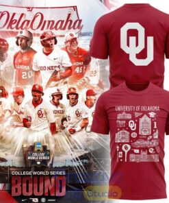 Oklahoma Sooners 2026 College World Series T-Shirt