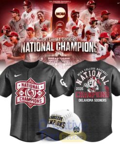Oklahoma Sooners 2026 NCAA Baseball National Champions Jersey