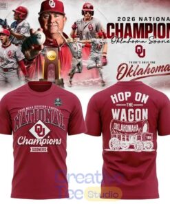 Oklahoma Sooners “Hop On The Wagon” T-Shirt