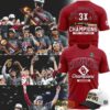 Oklahoma Sooners Red 3X College World Series Champions T-Shirt