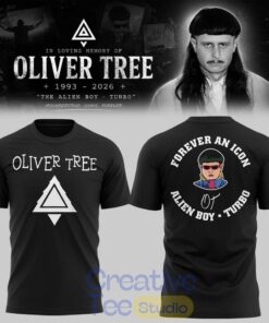 Oliver Tree In Loving Memory Black Limited Edition 3D T-Shirt