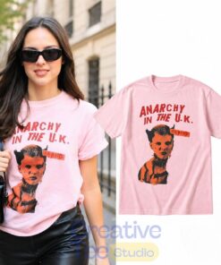 Olivia Rodrigo Sex Pistols Anarchy UK Band Graphic T-Shirt