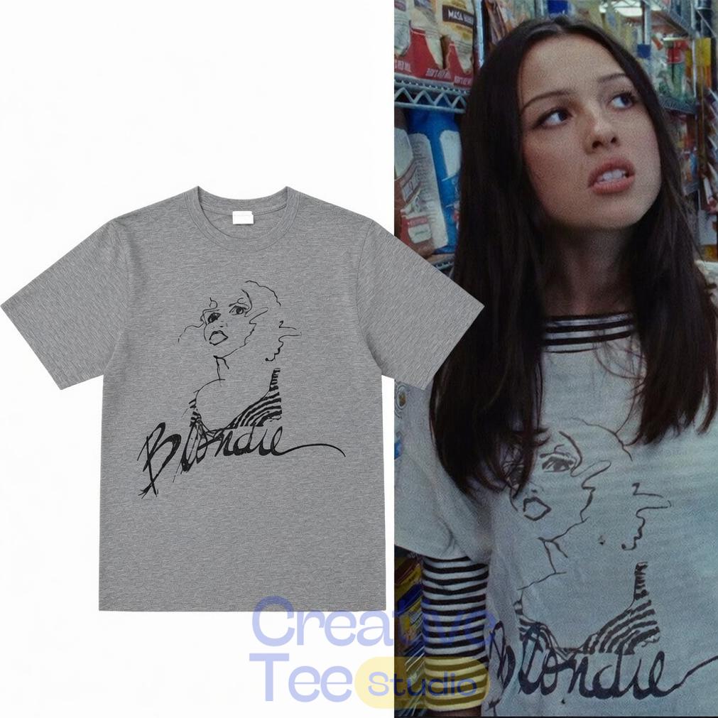 Olivia Rodrigo Stupid Song Blondie T-Shirt Olivia Rodrigo Stupid Song Blondie T-Shirt