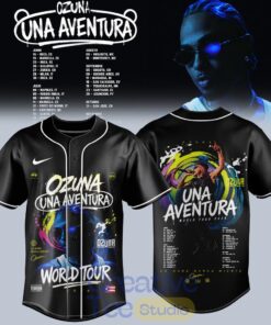 Ozuna Una Aventura World Tour Baseball Jersey