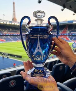 PSG 2025-2026 UCL Champion Commemorative Whiskey Bottle