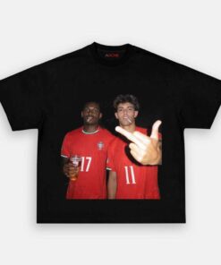 Portugal João Félix & Rafael Leão Style Tee