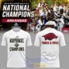 Razorbacks 2026 D1 Mens Outdoor TrackField National Champions T-Shirt