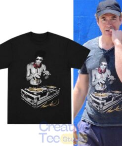 Robert Downey Jr Bruce Lee DJ Kung Fu T-Shirt