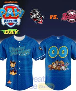 Rocket City Trash Panda 2026 Paw Patrol Adventure Day Baseball Jersey