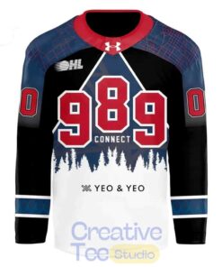 Saginaw Spirit 989 Connect Warmup Custom Jersey