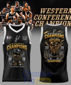 San Antonio Spurs Western Conference Champions 2026 Edition Jersey