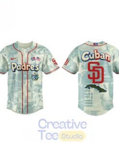 San Diego Padres x Cuba Heritage Night 2026 Celebration Baseball Jersey
