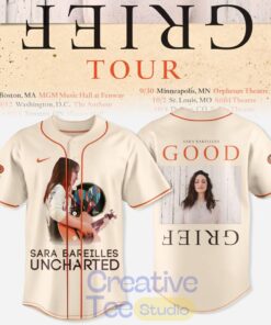 Sara Bareilles ‘Good Grief’ Tour 2026 Baseball Jersey