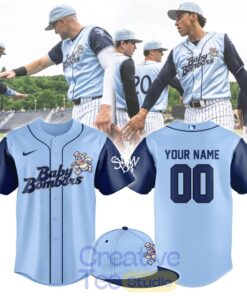 Scranton/Wilkes-Barre RailRiders Baby Bombers Baseball Jersey