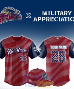 Scranton/Wilkes-Barre RailRiders Military Appreciation Baseball Jersey