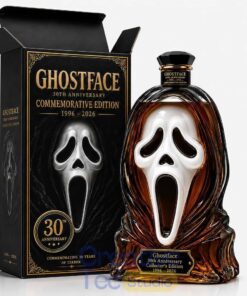 Scream Ghostface Mask 30th Anniversary Commemorative Edition Whiskey Bottle