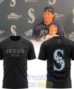 Seattle Mariners JESUS WON 2026 Special Tee Hoodie