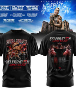 Sfera Ebbasta “$€LEBRAT10N” Summer Tour 2026 Black Shirt