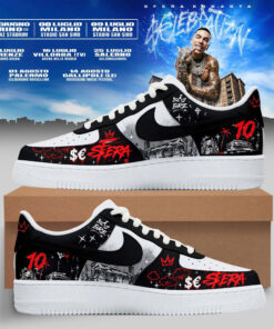 Sfera Ebbasta “$€LEBRAT10N” Summer Tour 2026 Custom AF1 Shoes