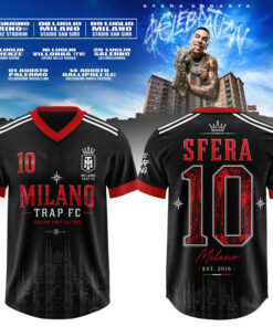 Sfera Ebbasta “$€LEBRAT10N” Summer Tour 2026 Football Jersey