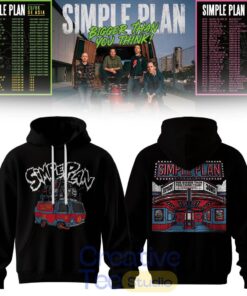 Simple Plan Bigger Than You Think Tour Limited Hoodie Simple Plan Bigger Than You Think Tour Limited Hoodie