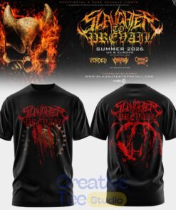 Slaughter to Prevail Summer Tour 2026 Limited T-Shirt