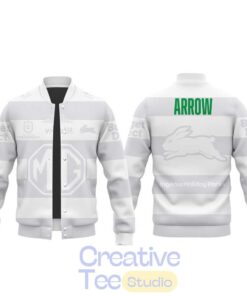 South Sydney Rabbitohs Arrow White 2026 Baseball Jacket