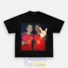 Spain Drunk Football Fans Graphic T-Shirt