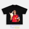 Spain Football Drunk Smoke Repeat Tee