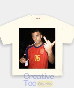 Spain Football Drunk Smoke Repeat Tee