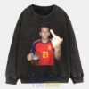 Spain Football Oyarzabal Drunk Middle Finger TShirt 5 UrHSc.jpg