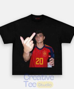 Spain Football Pedri Smoke & Beer Graphic Tee