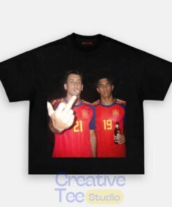 Spain Smoke Beer Football Culture Tee