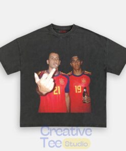 Spain Smoke Beer Football Culture Tee