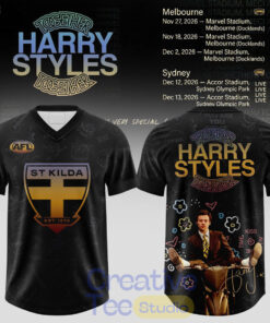 St Kilda Football Club x Harry Styles Together Together Tour 2026 Football Jersey