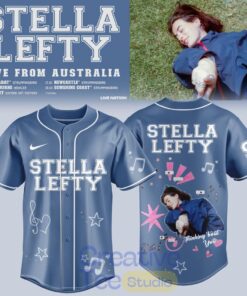 Stella Lefty Live From Australia Tour 2026 Baseball Jersey
