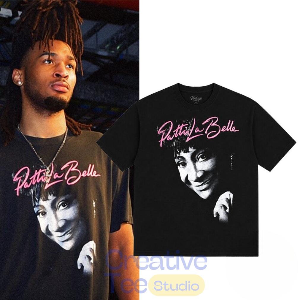Stephon Castle NBA 2026 Finals Game 3 Spurs Patti LaBelle T-Shirt Stephon Castle NBA 2026 Finals Game 3 Spurs Patti LaBelle T-Shirt
