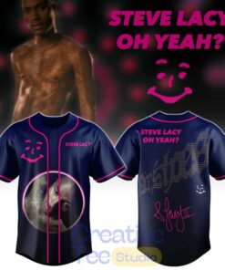 Steve Lacy Special Album “Oh yeah” 2026 Baseball Jersey