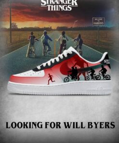 Stranger Things Looking for Will Byers Special AF1 Shoes