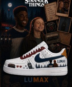 Stranger Things Lu and Max Special AF1 Shoes