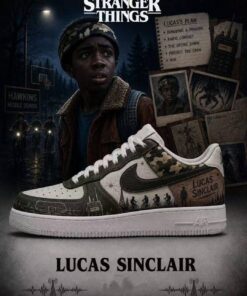 Stranger Things Lucas Sinclair Special AF1 Shoes