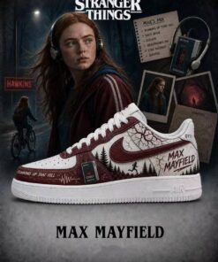 Stranger Things Max Mayfield Special AF1 Shoes