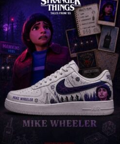 Stranger Things Mike Wheeler Special AF1 Shoes