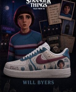 Stranger Things Will Byers Special AF1 Shoes