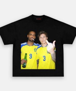 Sweden National Team Isak Lindelof Drunk and Smoke Tee
