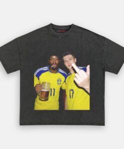 Sweden Off The Pitch Drunk Smoke Tee