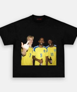 Swedish National Hangover Team Middle Finger Tee