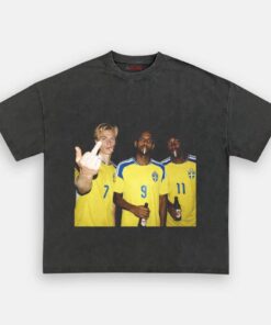 Swedish National Hangover Team Middle Finger Tee