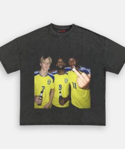Swedish Party Legends Sweden After Dark Middle Finger Tee